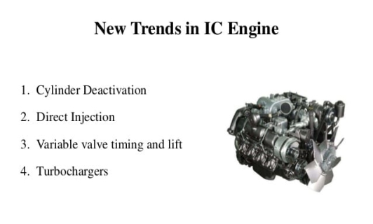 New trends in ic engine