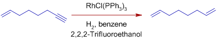 selective hydrogenation of triple bond