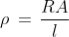  Resistivity Formula