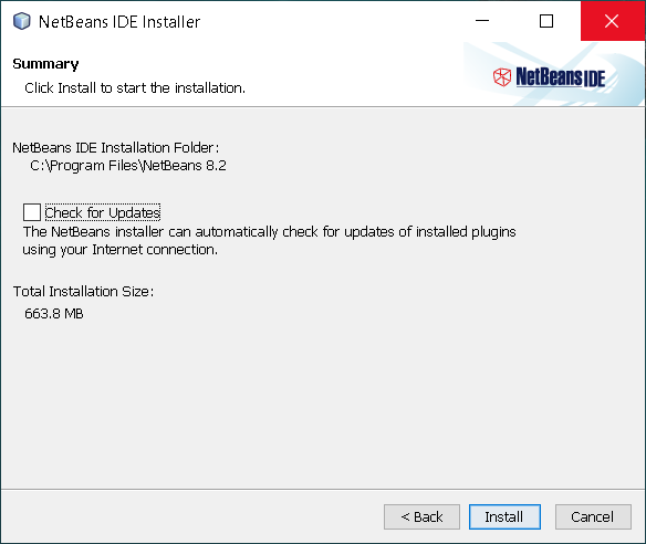 Step 5 - Install NetBeans 8.2 on Windows
