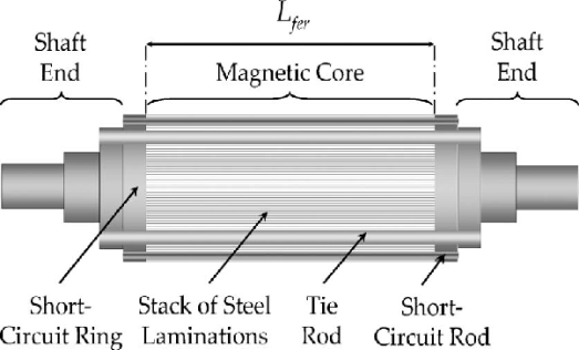 Diagram of a squirrel-cage induction motor. | Download Scientific Diagram