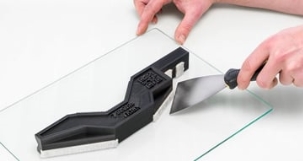 Print removal knives can help dislodge prints from the build plate