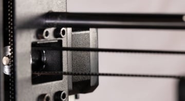 3D printer belts can wear when overtightened