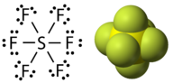 Sulfur hexachloride has an expanded octet