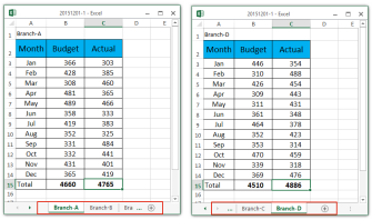 doc chart across multiple worksheets 1