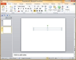 Microsoft PowerPoint 2010