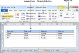 Selected Cells