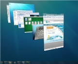 aero desktop with Peek 3D