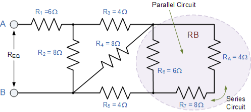 rb resistor combination circuit