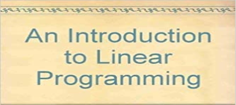 Buy An Introduction to Linear Programming Book Online at Low Prices in  India | An Introduction to Linear Programming Reviews & Ratings - Amazon.in