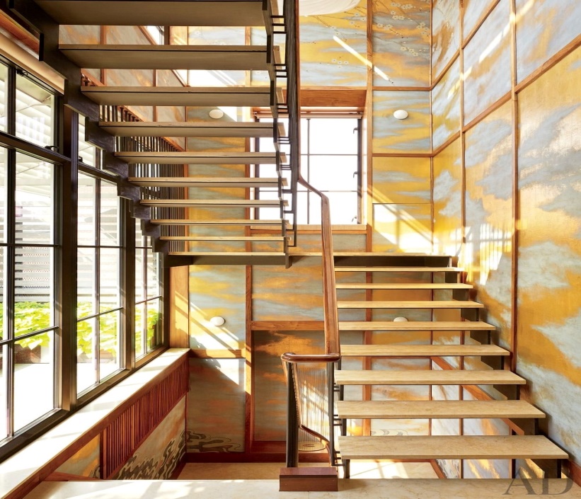 Modern StaircaseHallway by De la Torre Design Studio and Cooper Robertson  Partners in New York New York