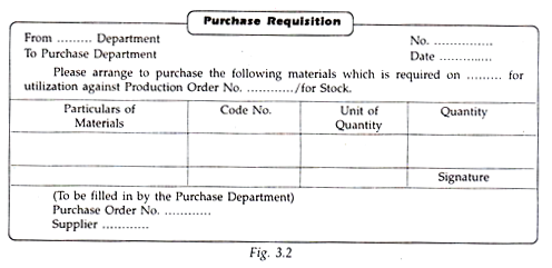 Purchase Requisition