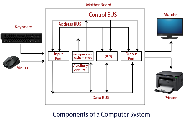 Components of computer system
