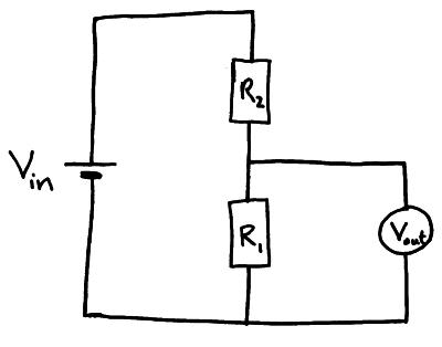Potential divider diagram 1