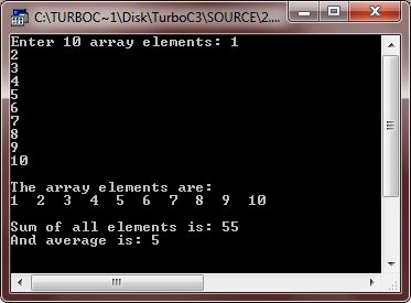 c++ single dimensional array