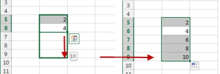 Entering Spreadsheet Data Patterns