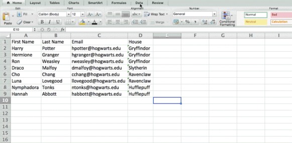 Excel Pivot Table