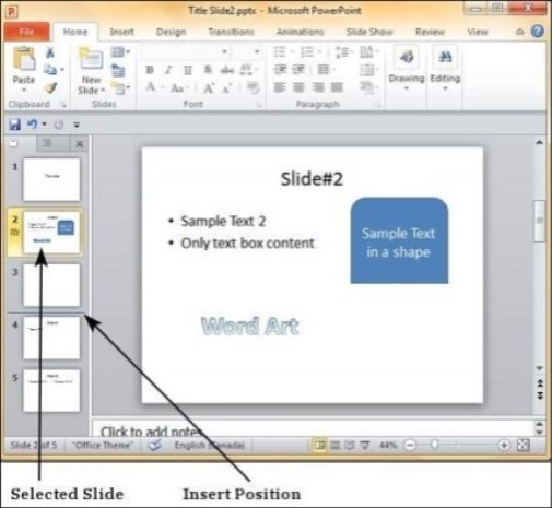 Microsoft PowerPoint 2010