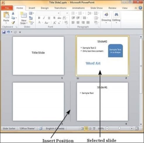 Microsoft PowerPoint 2010