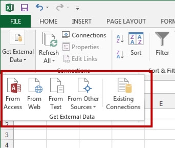 Importing Data to Excel