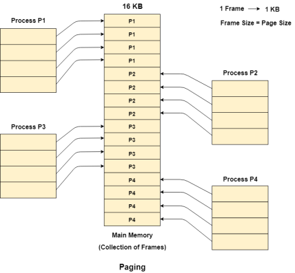 OS Paging Example