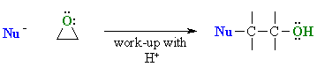 ring opening reactions of epoxides