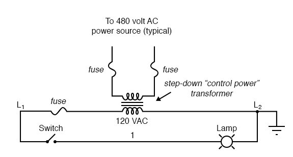 The actual transformer or generator supplying power to this circuit.