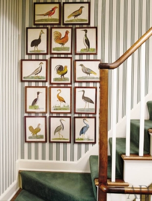 Traditional StaircaseHallway by Susan Zises Green in New Canaan Connecticut