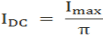 Direct current formula