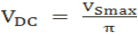 Output voltage formula