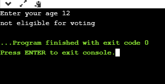 Conditional Operator in C