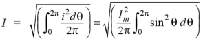 Analytical Method for RMS