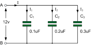 capacitors in parallel